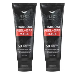 Bombay Shaving Company Set of 2 5X Detoxifying Power Charcoal Peel Off Mask-16