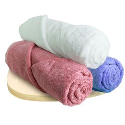 Heelium Set Of 3 Solid 600 GSM Quick Absorbent Super Soft Bamboo Bath Towels-2