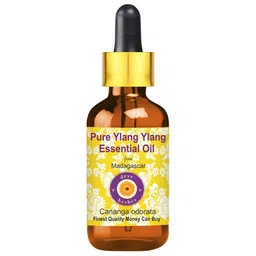 Deve Herbes Pure Ylang Ylang Steam Distilled Essential Oil with Glass Dropper - 30 ml-10