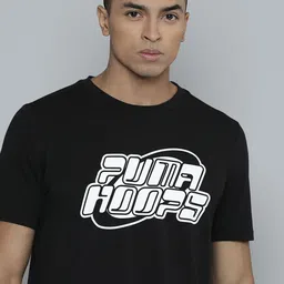 Puma Men Perimeter Performance Typography Printed dryCELL Basketball T-shirt-12