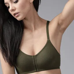 Roadster Olive Green Solid Non-Wired Non Padded Everyday Bra RDST-PAAM-BRA-007-R14-picture-30