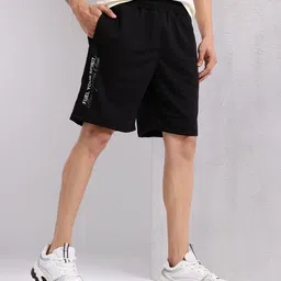 HRX by Hrithik Roshan Men Typography Printed Mid-Rise Regular Fit Shorts-picture-33