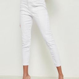 Boohoo Women High-Rise Skinny Fit Sculpting Seam Detail  Jeans-image-37