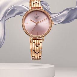 Titan Raga Show Stopper Women Embellished Dial Bracelet Analogue Watch 95286WM01-image-81