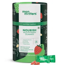 Man Matters Nourish Multivitamin Gummies For Immunity - Strawberry Flavour - 60 Gummies-30