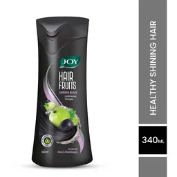 JOY Hair Fruits Shining Black Conditioning Shampoo with Amla & Black Grapes - 340 ml-17
