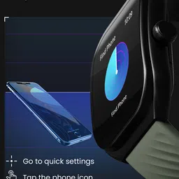 Boult Trail Jade Green 2.01" 3D Curved Display Smart Watch image 3