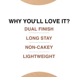 Lakme 9to5 Unreal Dual Cover Pressed Powder,  2 In 1 Compact + Foundation, 30 Cinnamon,9g image 3