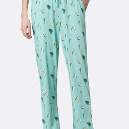Van Heusen Women Avocado Printed Lounge Pants-picture-1