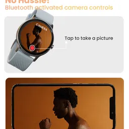 Boult Dire Curved Display Health Tracker Smart Watch image 3