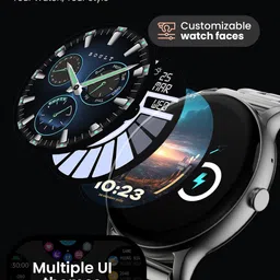 Boult Dire Curved Display Health Tracker Smart Watch image 2