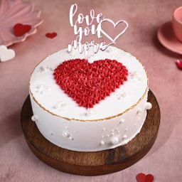 Pearls of Love Chocolate Cake-image-9