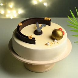 New Year Countdown Chocolate Cake-image-36