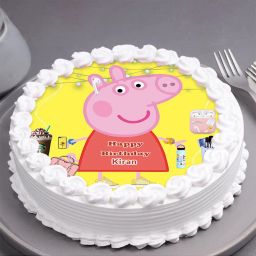 Peppa Pig Poster Cake-image-64