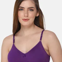 intimacy LINGERIE Medium Coverage Non Padded Cotton Everyday Bra With All Day Comfort-picture-18