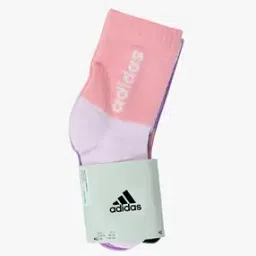 Boys Pack of 3 LIN CRW Brand Print Ankle-Length Socks-image-10