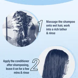 ARATA Set of Anti-Dandruff Shampoo & Conditioner with Tea Tree Extract - 200 ml Each image 4