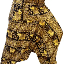 Printed Cotton Women Harem Pants-image-98