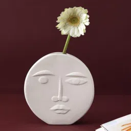 White Ceramic Vase by Tayhaa-picture-35
