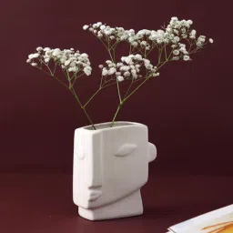 White Ceramic Vase by Tayhaa-picture-21