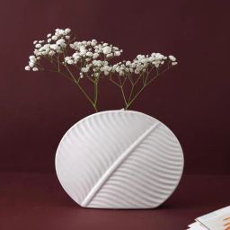 White Ceramic Vase by Tayhaa-picture-33