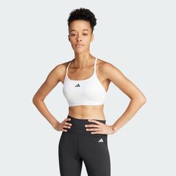 Adidas AERCT LS BRA Women Training Bra White-image-2