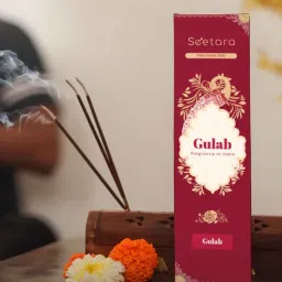 seetara Rose Incense Sticks (Pack Of 4) Pure Love Aroma-picture-7