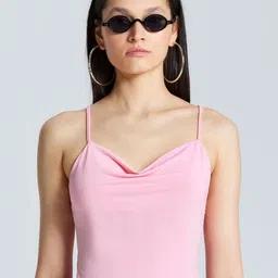 ZOMODA Tie-Up Neck Crop Top-image-93