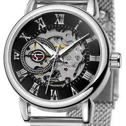 FORSINING Women Dial & Stainless Steel Straps Analogue Watch FSL8099M3S1 image 5