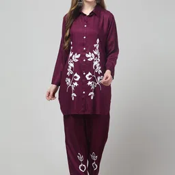 BAESD Printed Tunic & Trousers Co-Ord Set-image-50