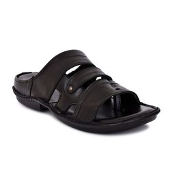 ROYAL CRUZZ Men Airmix Leather Comfort Sandals-image-67