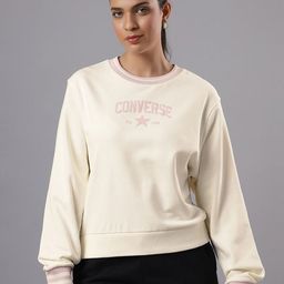 Converse Women Printed Sweatshirt-image-4