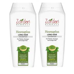 ZORDAN Set Of 2 Heenaplus Long Hair Shampoo - 200 ml Each-37