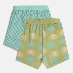 MINI KLUB Boys Printed Mid-Rise Shorts-picture-53