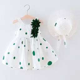 LULU & SKY Girls Printed Polka Dots Fit & Flare Dress-picture-25