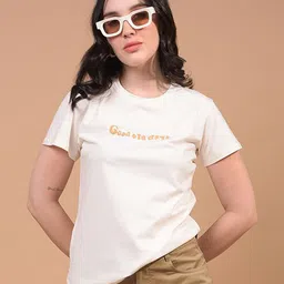Crimsoune Club Typography Printed Slim Fit T-shirt-image-82
