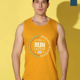 WOOSTRO Men Pack of 2 Typography Printed Round Neck Cotton Slim Fit Sports T-shirts-image-98