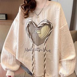 StyleCast x Revolte Women Printed Pullover Oversized Sweatshirt-picture-47