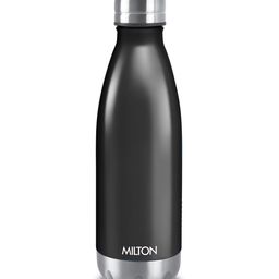 Milton Duo DLX Black Colourblocked Stainless Steel Double Wall Vacuum Water Bottle 500 ml-picture-45