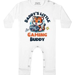 Arvesa Daddy Little Gaming Buddy Printed Bodysuit-image-8