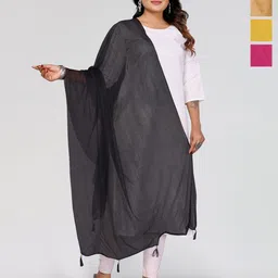 Moda Rapido Selection of 4 Striped Woven Design Dupatta-picture-13