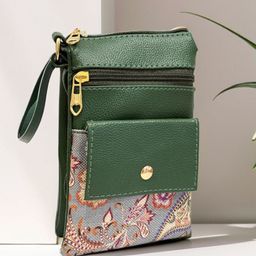 BANDICOOT Printed Sling Bag with Fringed-13