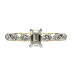 VALANOVA 18 Kt Gold 0.83 CT Diamond Ring -2.67 g-image-46