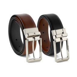 Arrow Men Leather Reversible Belt-image-22