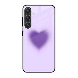 QRIOH Violet Valentine Samsung Galaxy S25 5G Glass Back Case Mobile Accessories-image-67