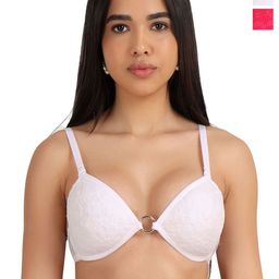 SELFCARE Pack Of 2 Half Coverage Lightly Padded Plunge Bra-picture-38