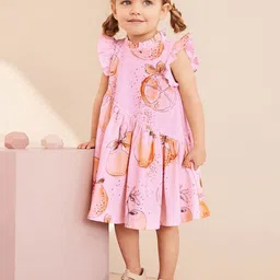 StyleCast x Revolte Print A-Line Dress-image-26