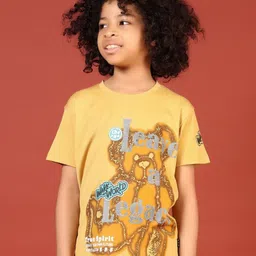 V-Mart Boys Printed Raw Edge T-shirt-picture-23