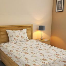 IVAZA Cream Geometric 400 Polycotton Single-image-86