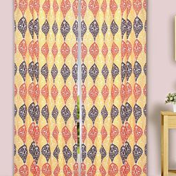 Dekor World Multicoloured Set of 2 Door Curtain-picture-37